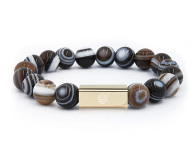 Eye Agate-Gold