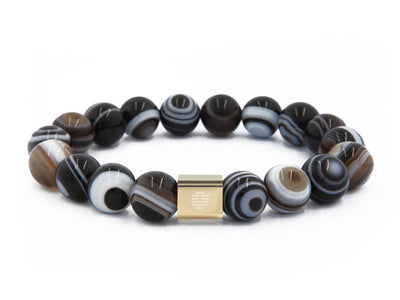 Eye Agate-Gold