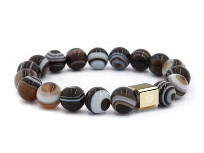 Eye Agate-Gold