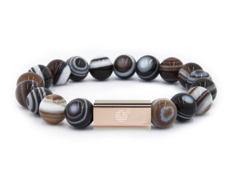 Eye Agate-RoseGold