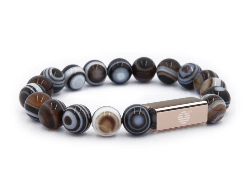 Eye Agate-RoseGold