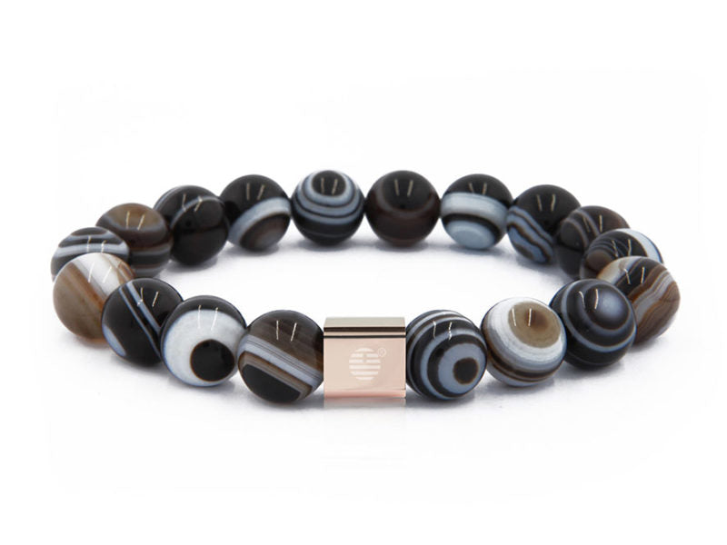 Eye Agate-RoseGold