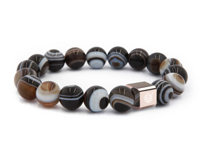 Eye Agate-RoseGold