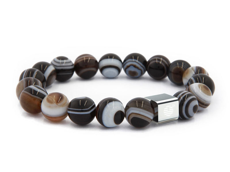 Eye Agate-Silver