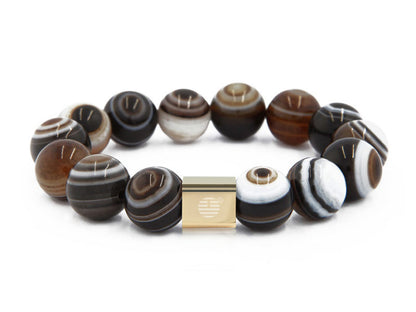 Eye Agate-Gold