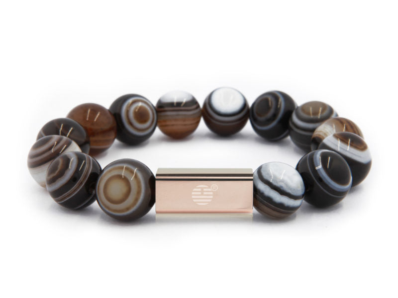 Eye Agate-RoseGold