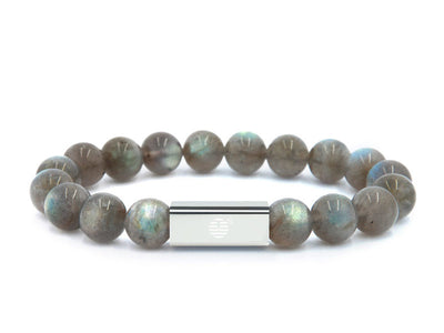 Grey Labradorite-Silver