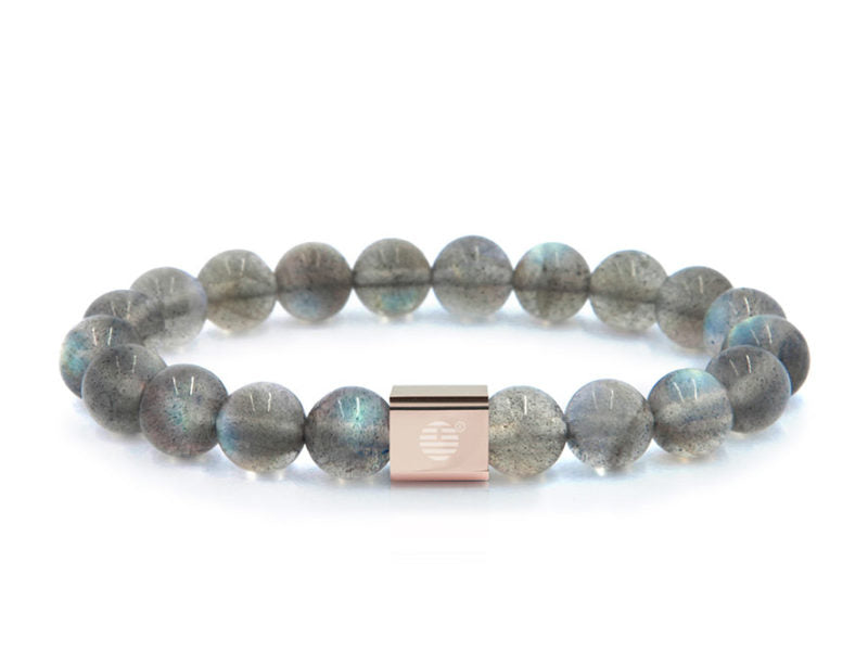 Grey Labradorite-RoseGold