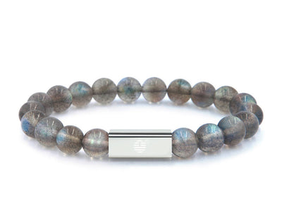 Grey Labradorite-Silver
