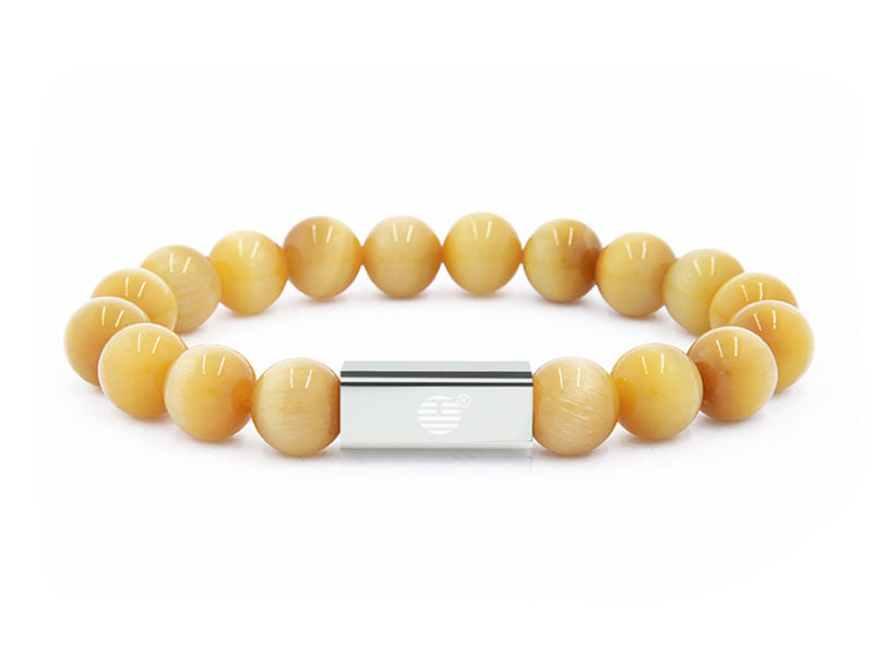 Gold Tiger Eye-Silver