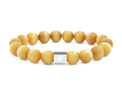 Gold Tiger Eye-Silver