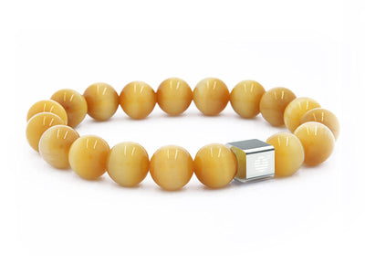 Gold Tiger Eye-Silver