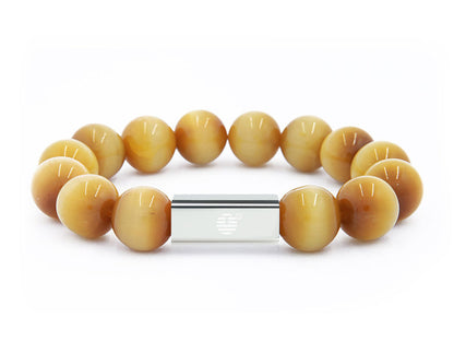 Gold Tiger Eye-Silver