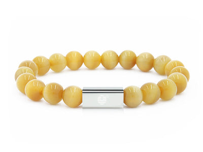 Gold Tiger Eye-Silver