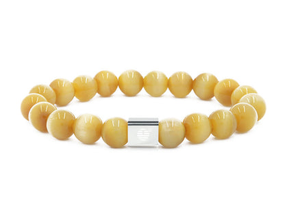 Gold Tiger Eye-Silver