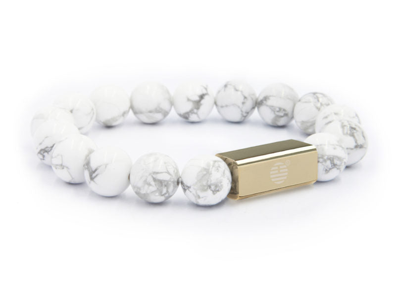 Howlite-Gold