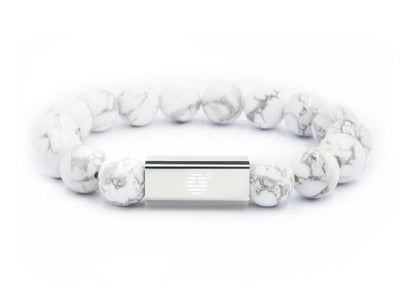 Howlite-Silver