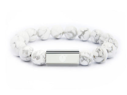 Howlite-Silver