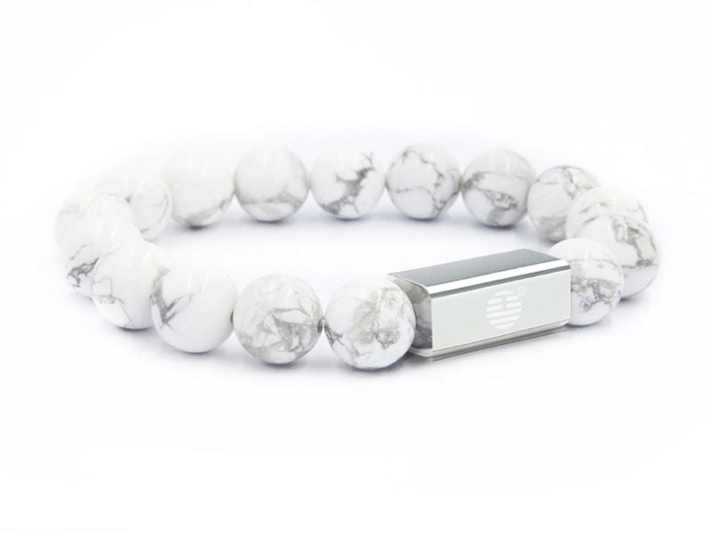 Howlite-Silver