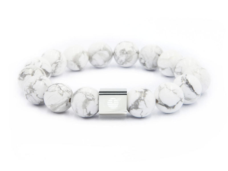 Howlite-Silver