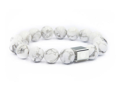 Howlite-Silver