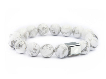 Howlite-Silver