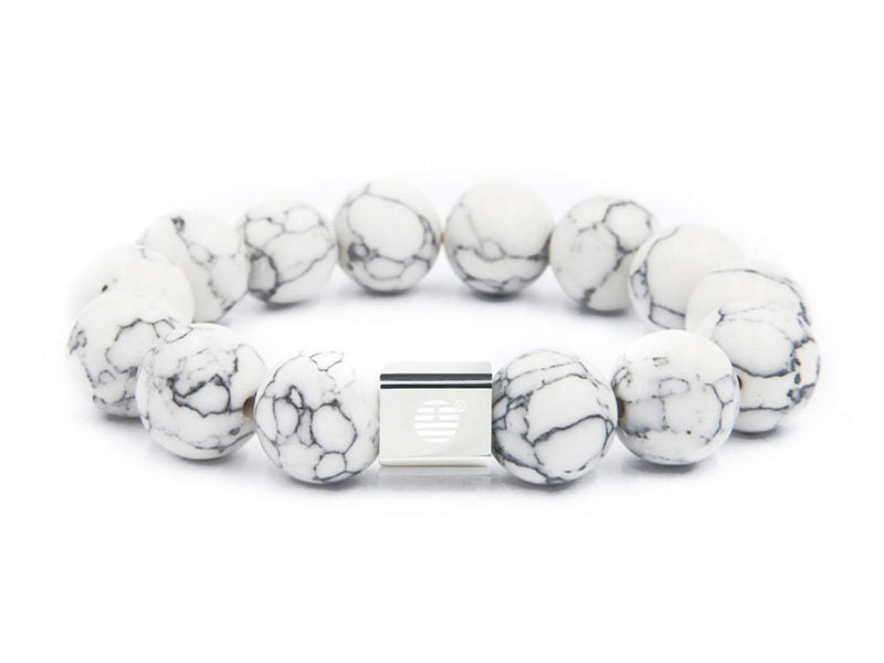 Howlite-Silver