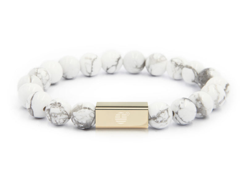 Howlite-Gold