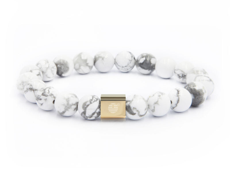 Howlite-Gold