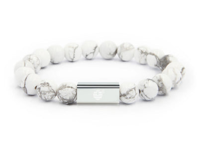 Howlite-Silver
