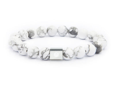 Howlite-Silver