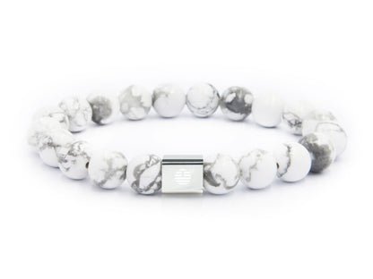 Howlite-Silver
