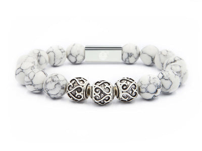 Bushido — Howlite (12mm)