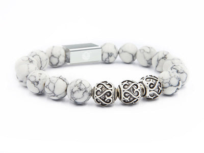 Bushido — Howlite (12mm)