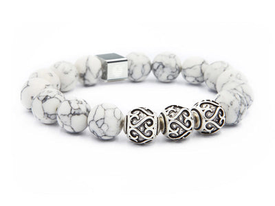 Bushido — Howlite (12mm)