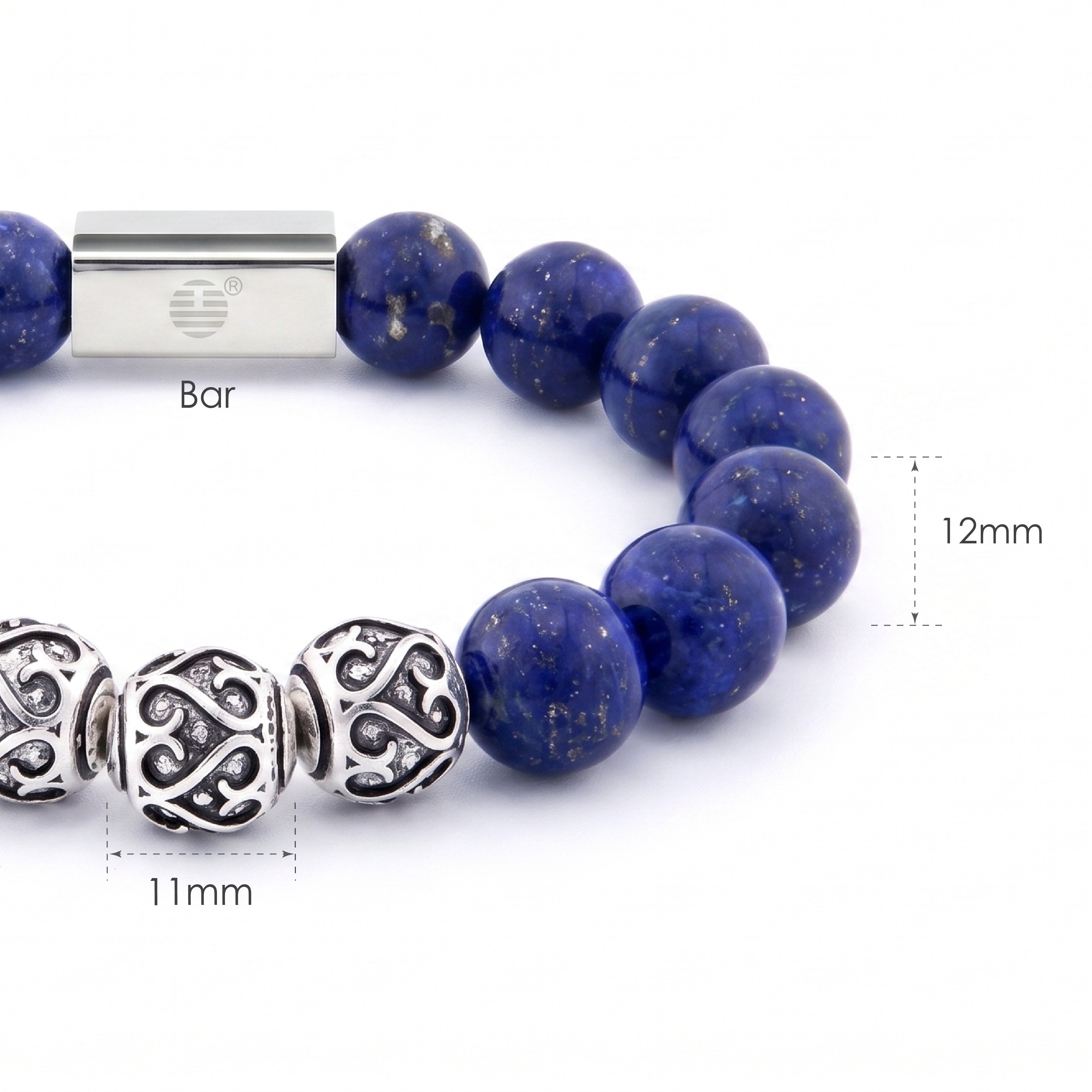 Bushido — Lapis Lazuli (12mm)