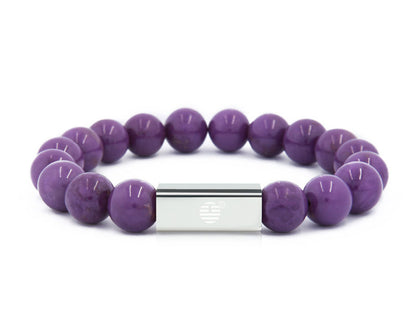 Purple Mica-Silver
