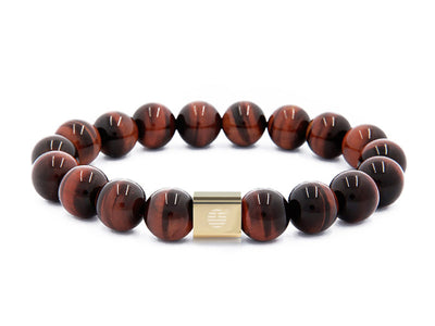 Red Tiger Eye-Gold