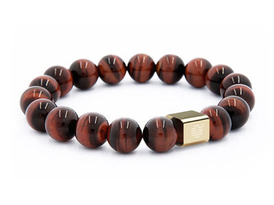 Red Tiger Eye-Gold