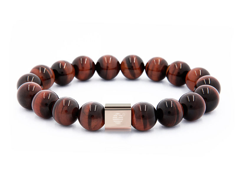 Red Tiger Eye-RoseGold