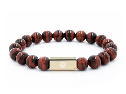 Red Tiger Eye-Gold