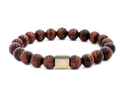 Red Tiger Eye-Gold