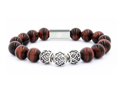 Red Tiger Eye-Bead