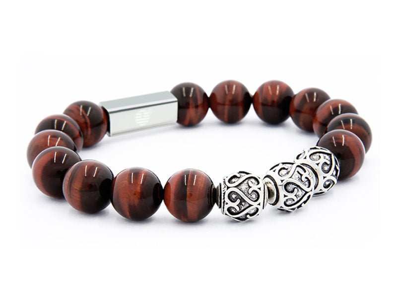Red Tiger Eye-Bead
