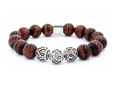 Bushido — Red Tiger Eye (12mm)