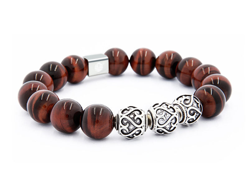 Red Tiger Eye-Bead