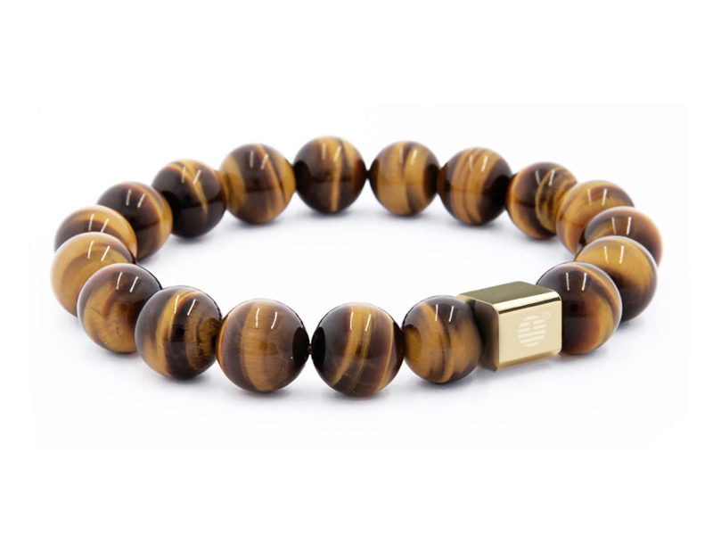 Yellow Tiger Eye-Gold