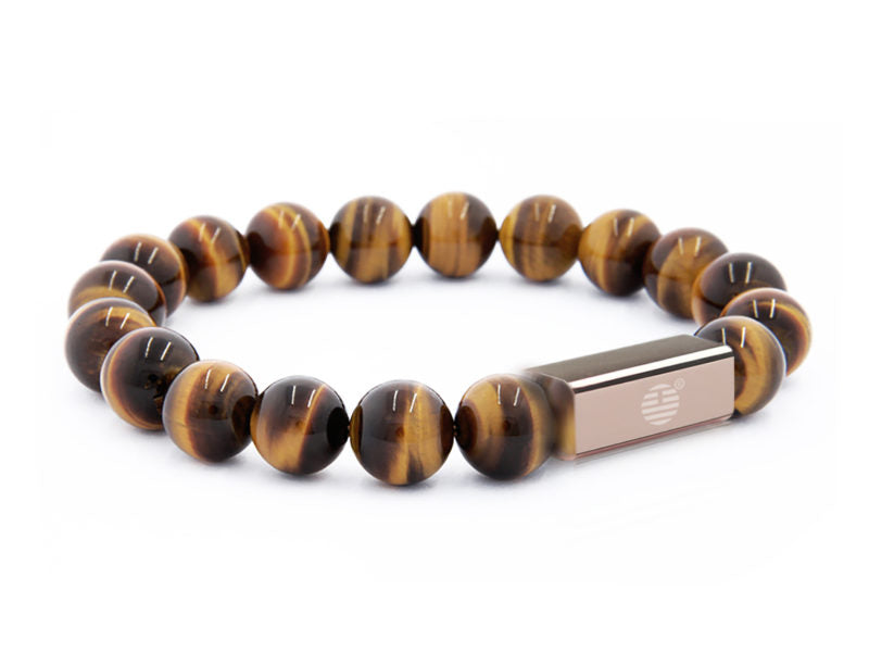 Yellow Tiger Eye-RoseGold