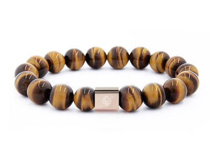 Yellow Tiger Eye-RoseGold
