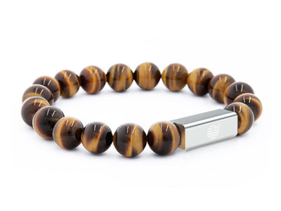 Yellow Tiger Eye-Silver